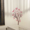 meidenkamer boom sticker interieur ideeen inspiratie roze