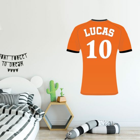 muursticker-voetbalshirt-naam-oranje-nederland-elftal-nummer