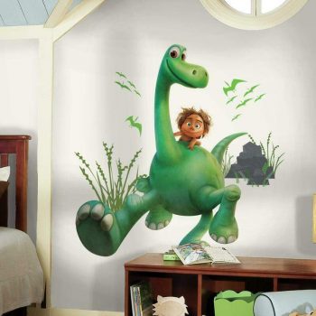 muursticker the good dinosaur dinosaurus jongen